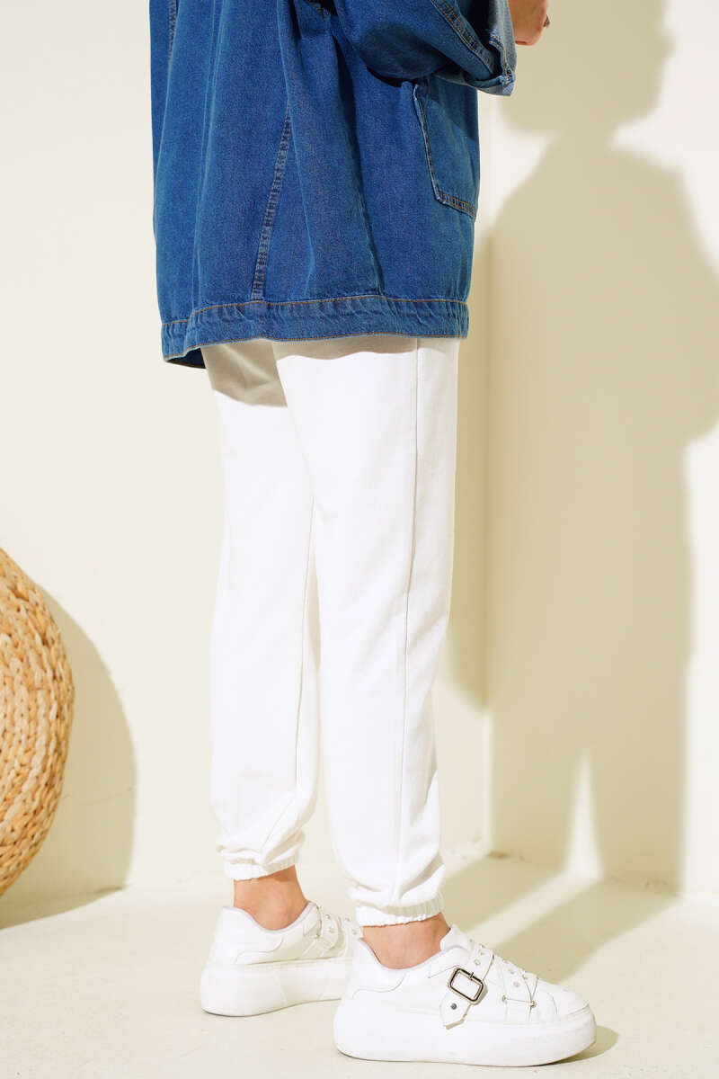 Bel Ve Bilek Lastikli Jogger Pantolon