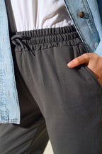 Bel Ve Bilek Lastikli Jogger Pantolon