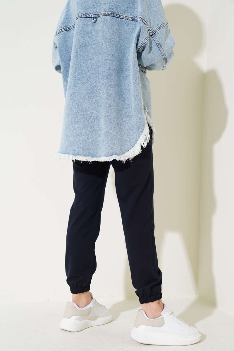 Bel Ve Bilek Lastikli Jogger Pantolon