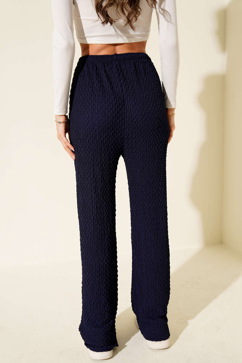 Beli Lastikli Bürümcük Pantolon