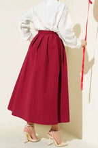 Beli Lastikli Cepli Kloş Etek