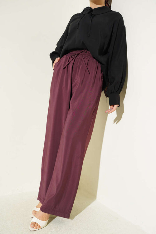 Beli Lastikli Cepli Modal Pantolon