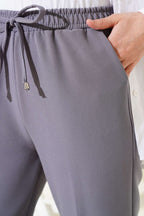 Beli Lastikli Dar Paça Pantolon