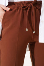 Beli Lastikli Dar Paça Pantolon