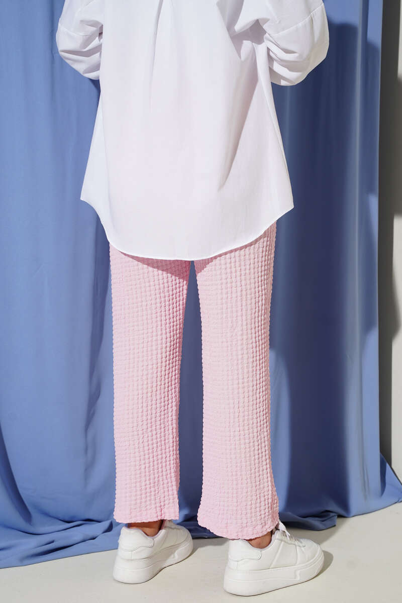 Beli Lastikli Gofre Pantolon