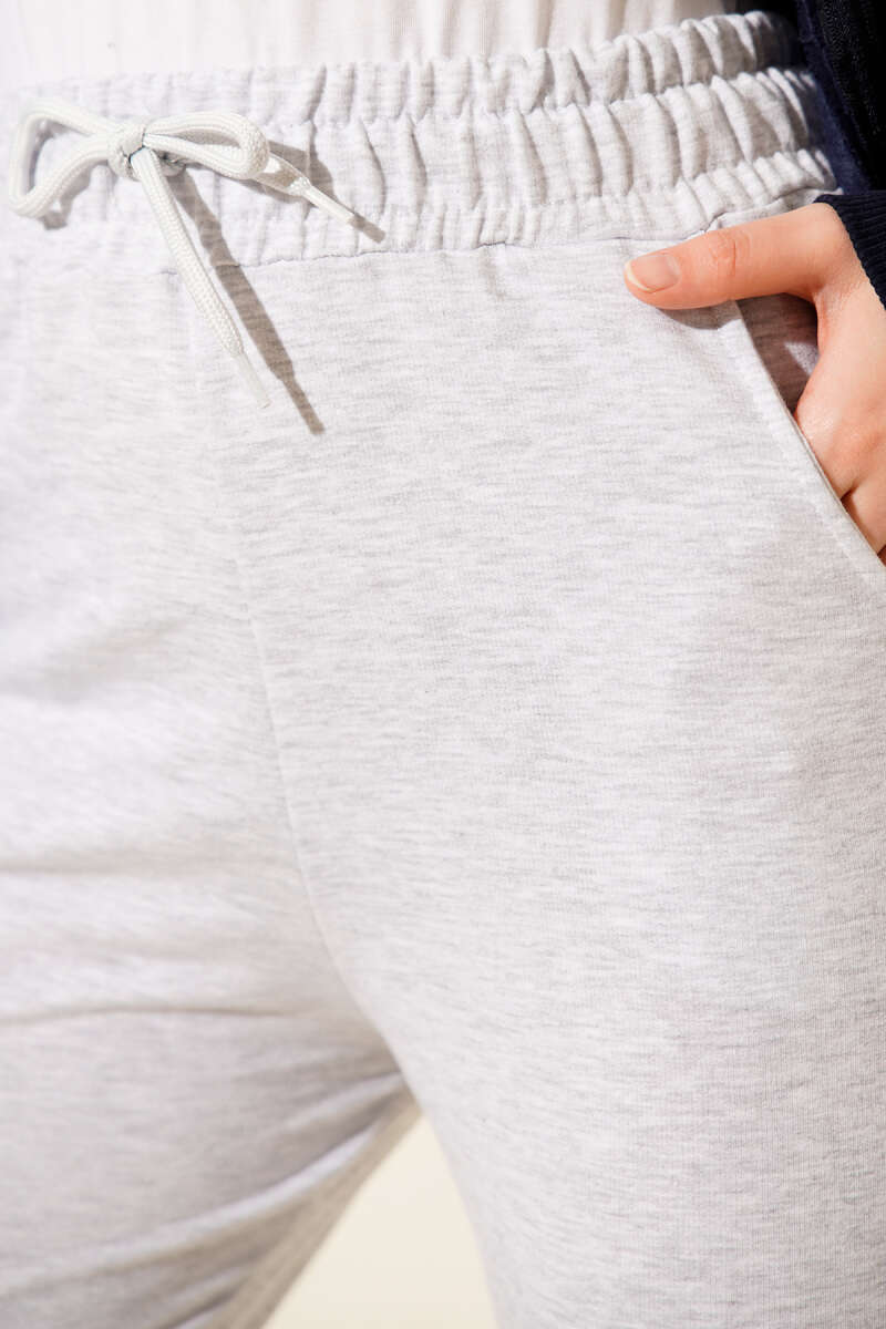 Beli Lastikli İki İplik Pantolon