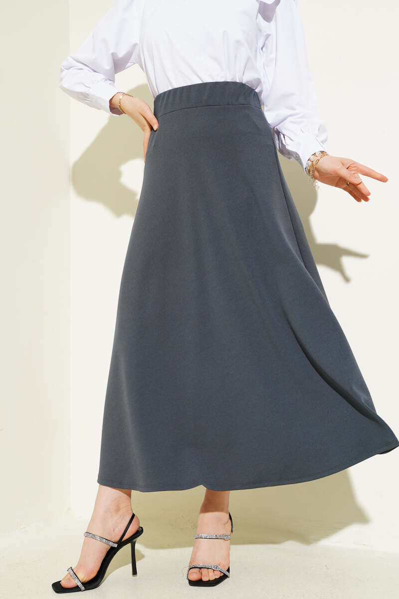 Beli Lastikli Kloş Basic Etek