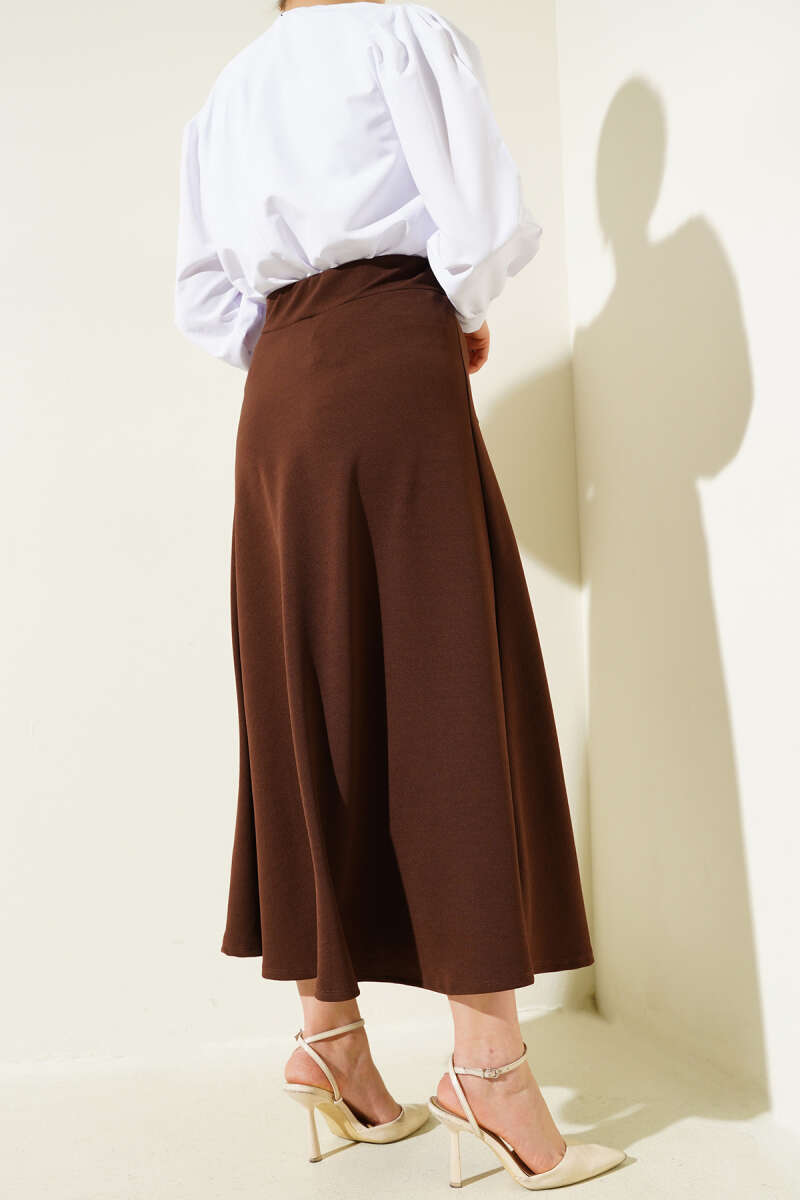 Beli Lastikli Kloş Basic Etek