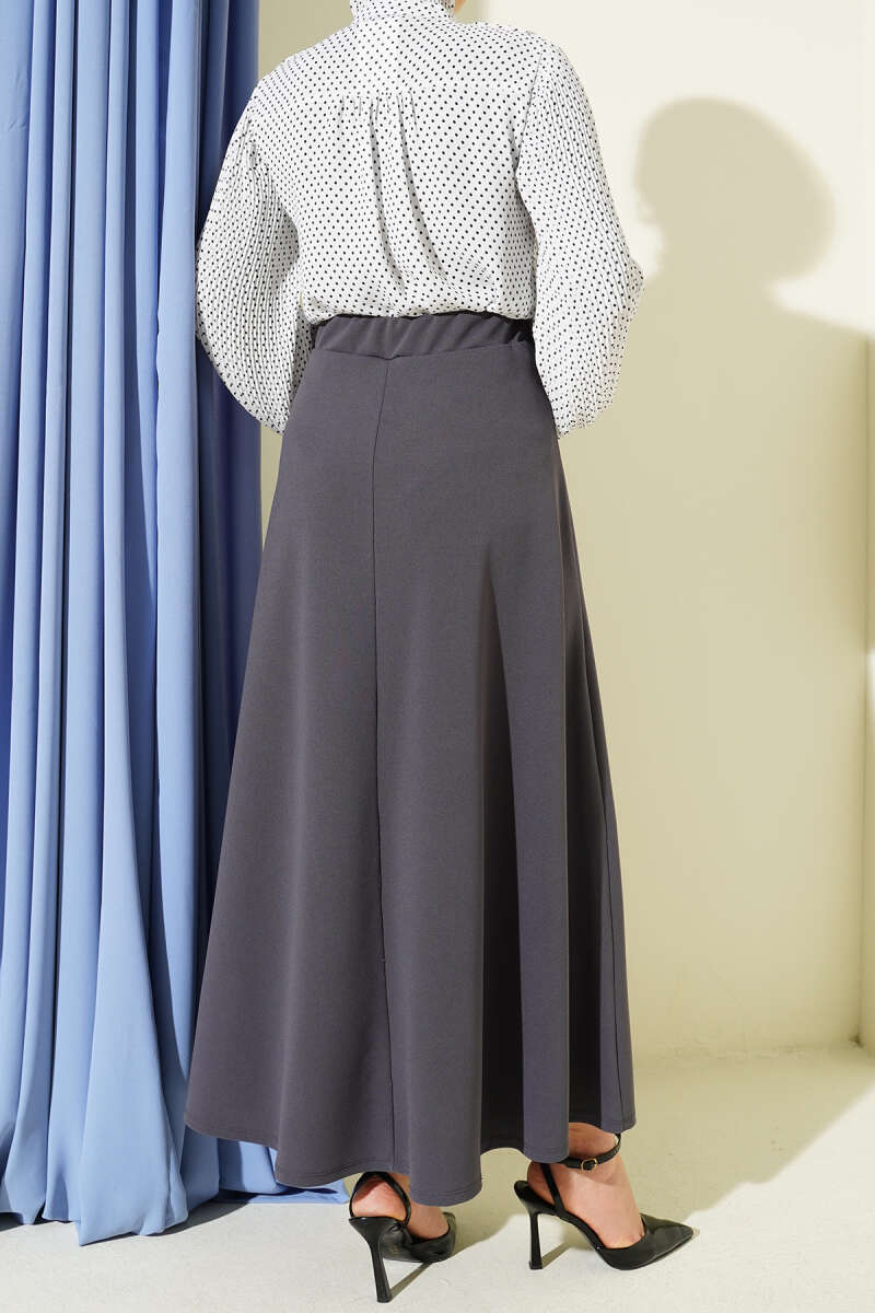 Beli Lastikli Kloş Dabıl Etek