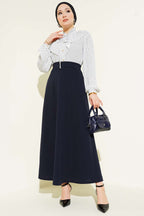 Beli Lastikli Kloş Dabıl Etek