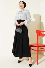 Beli Lastikli Kloş Dabıl Etek