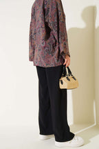 Beli Lastikli Tencel Pantolon