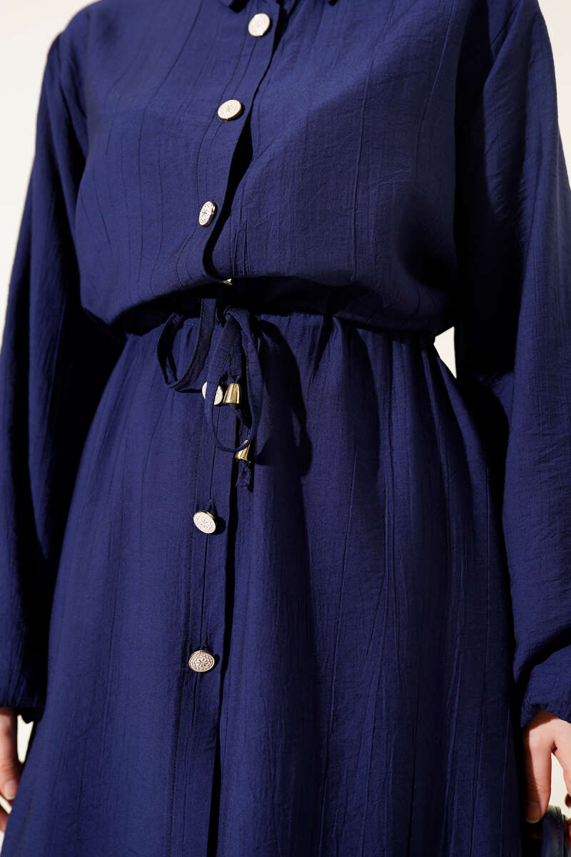 Long Tunic Double Set with Waist Tunnel