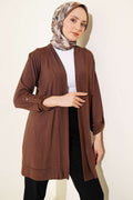 Bilek Katlamalı Basic Hırka
