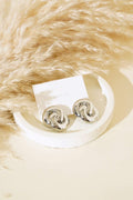 Interlocking Hoop Earrings