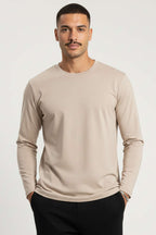 Bisiklet Yaka Basic Erkek Sweatshirt