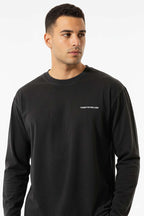 Bisiklet Yaka Baskılı Sweatshirt