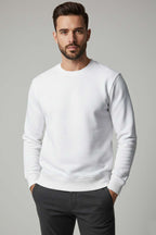 Bisiklet Yaka Selanik Erkek Sweatshirt