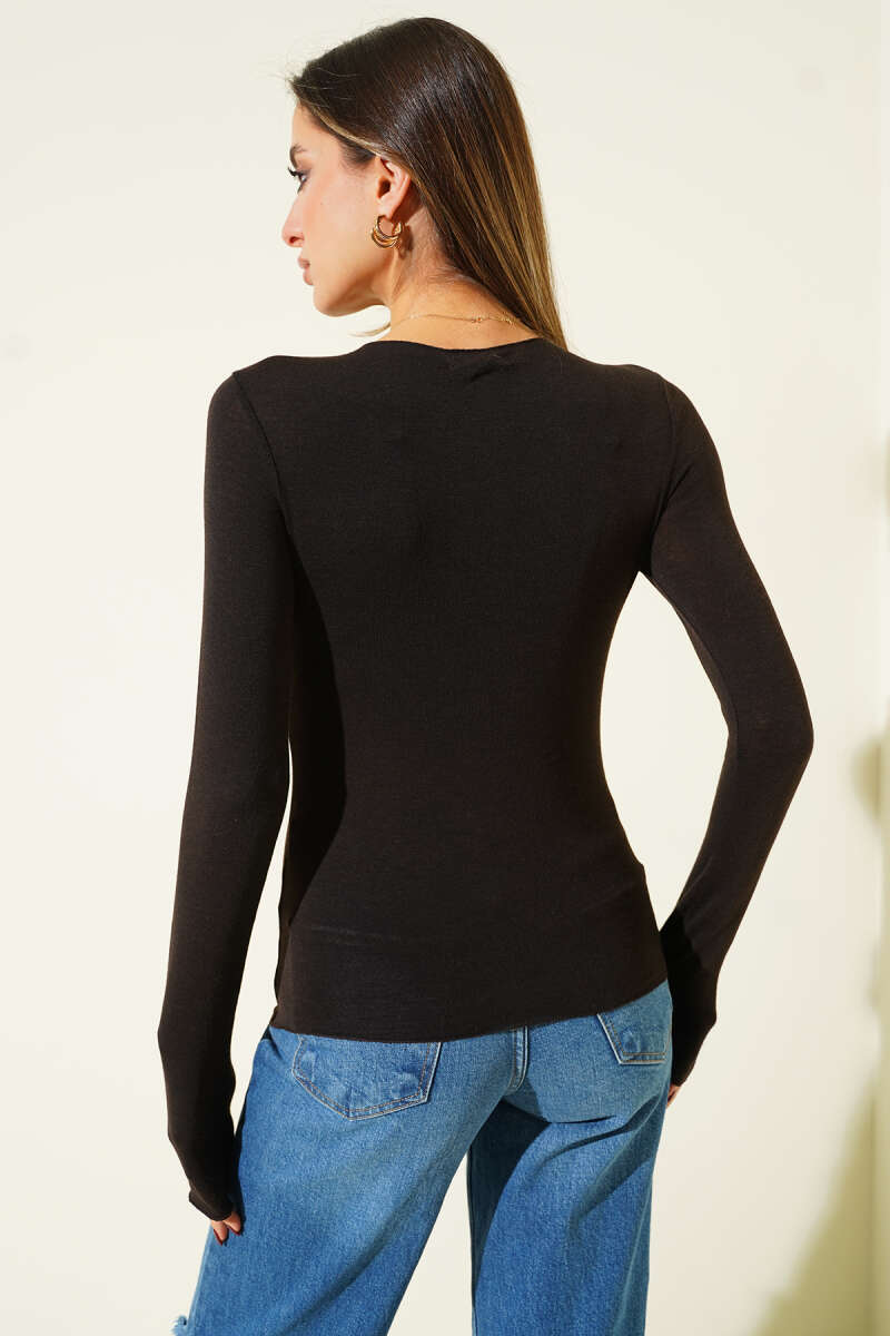 Bisiklet Yakalı Basic Body
