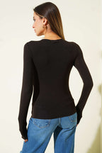 Bisiklet Yakalı Basic Body