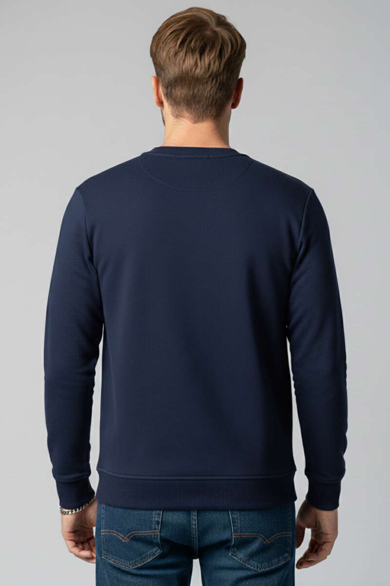 Blok Renkli Selanik Erkek Sweatshirt