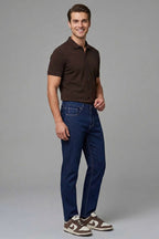 Bol Regular Fit Erkek Pantolon Lacivert
