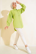 Pistachio green