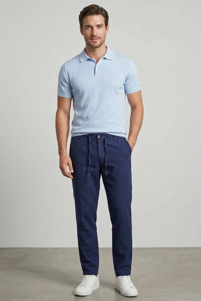 Boyfriend Jogger Erkek Pantolon Lacivert