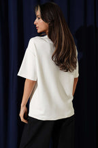 California Baskılı Modal T-shirt