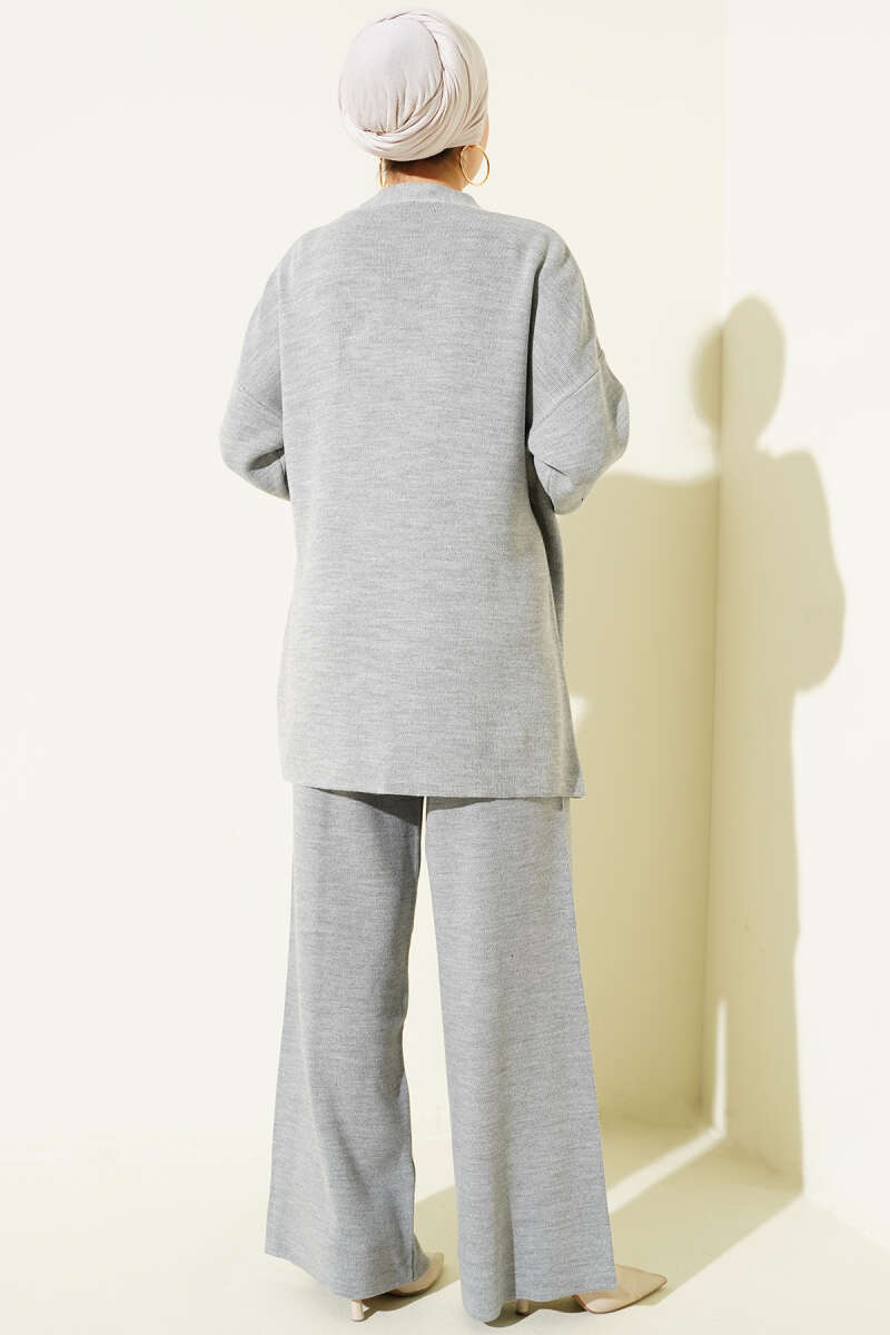 Cross-Linked Knitted Double Set