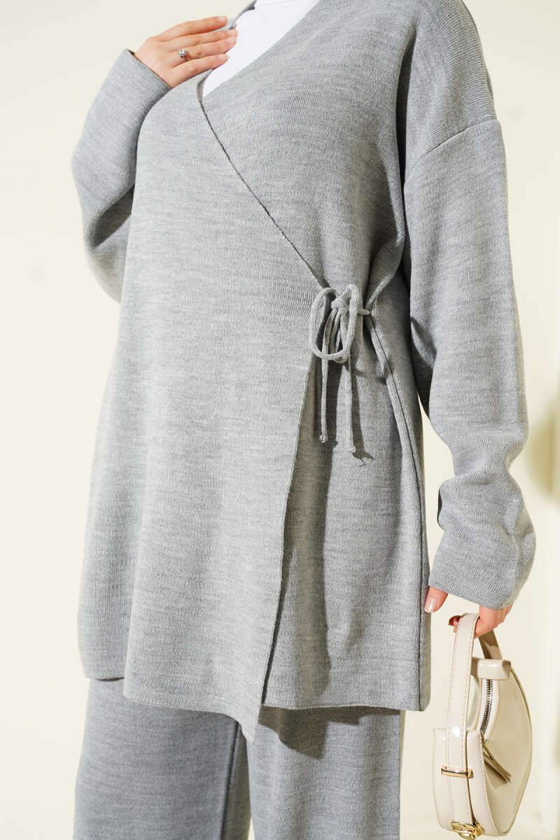 Cross-Linked Knitted Double Set