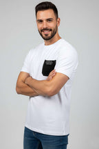 Cepli Enjeksiyon Baskı Erkek Tshirt