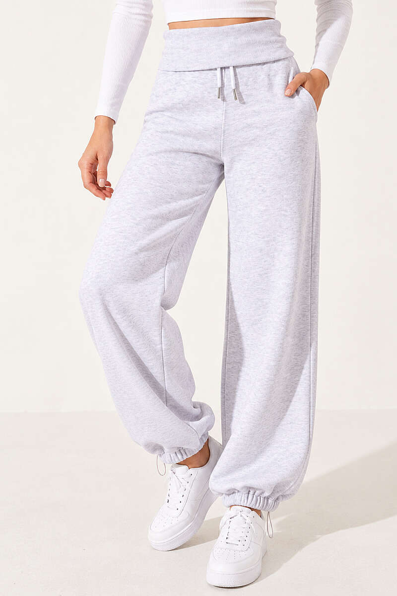 Pocket Detailed Trousers Grey