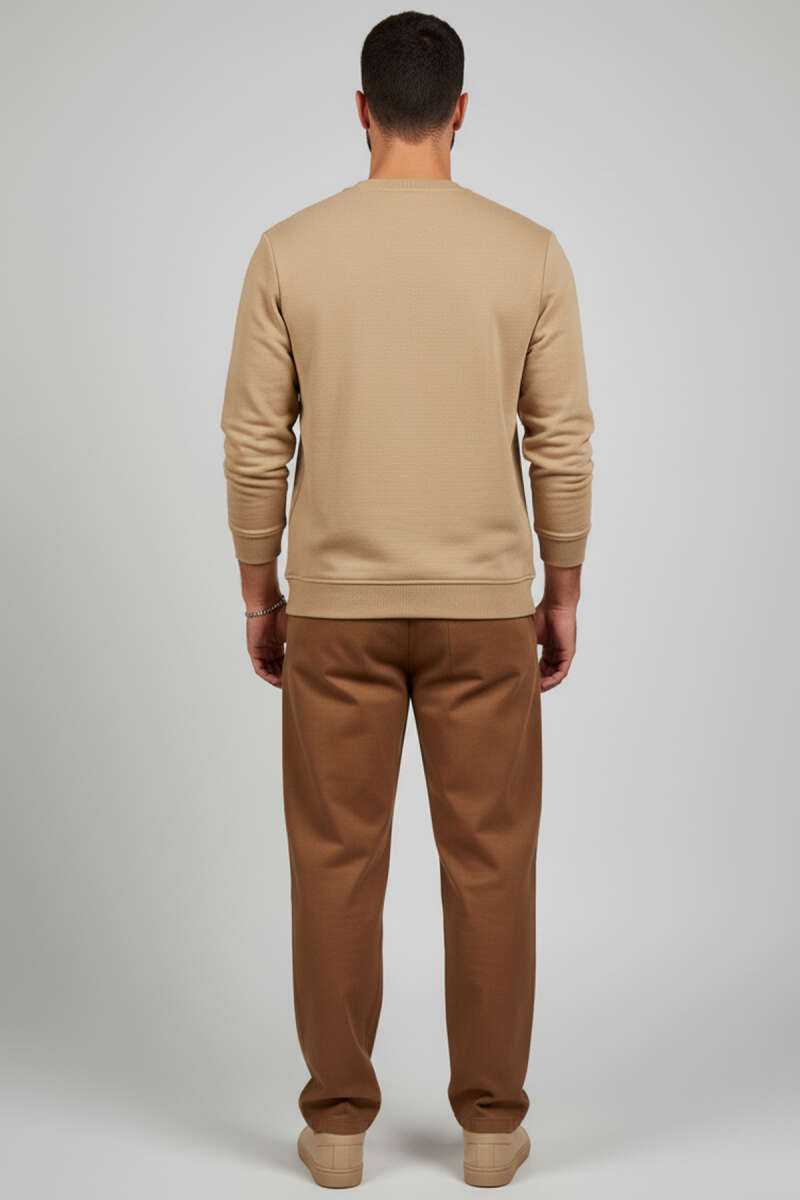 Change Nakışlı Erkek Sweatshirt