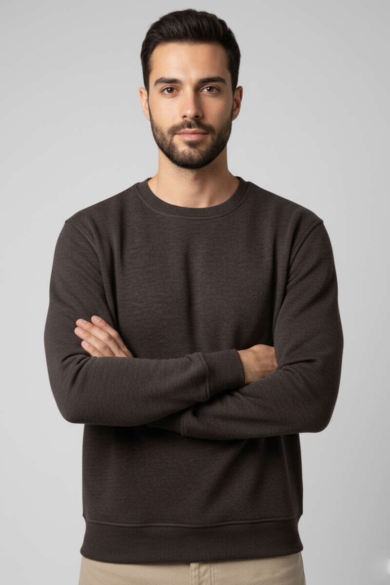 Change Nakışlı Erkek Sweatshirt