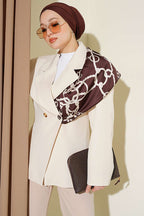Çift Düğmeli Basic Blazer Ceket