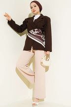 Çift Düğmeli Basic Blazer Ceket