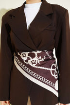 Çift Düğmeli Basic Blazer Ceket