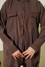 Çift Göğüs Cepli Modal İkili Takım