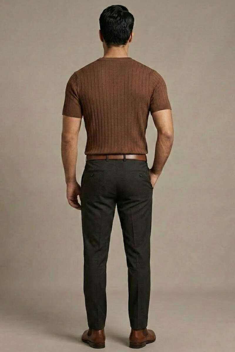 Çizgili Merserize T-shirt