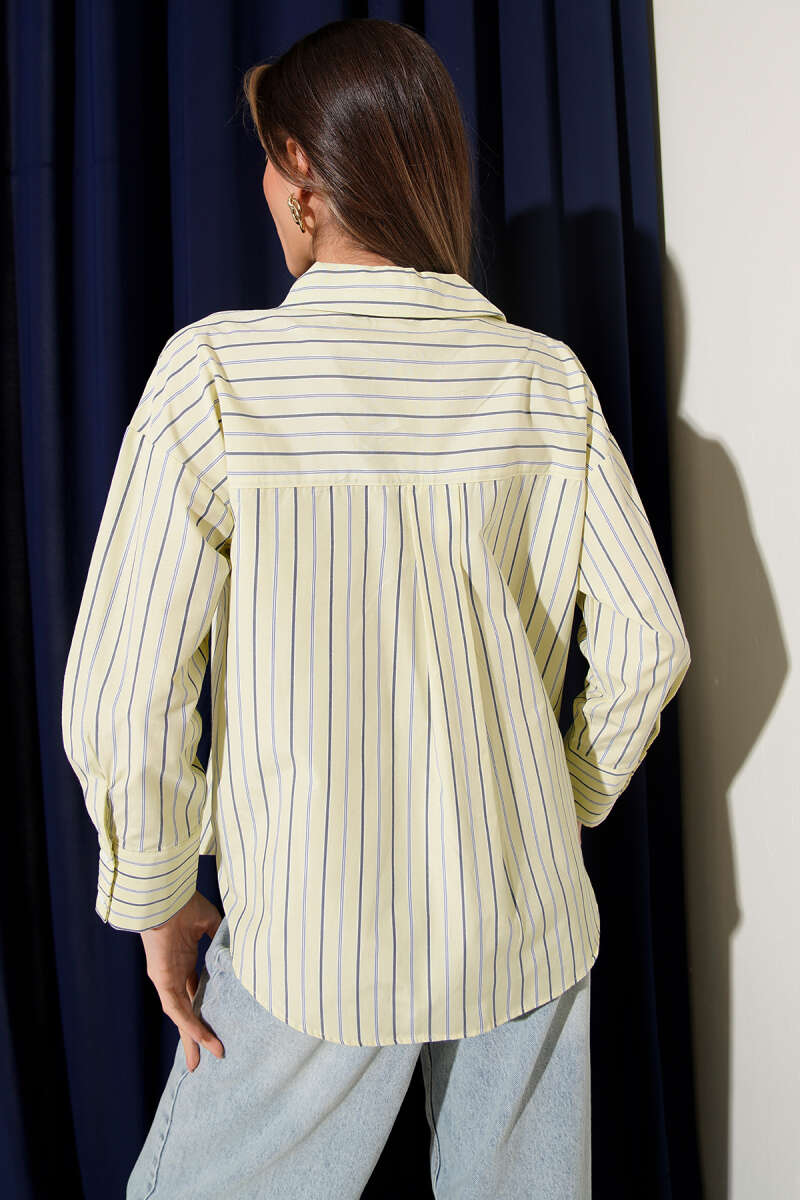 Striped Terrycotton Shirt