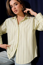 Striped Terrycotton Shirt