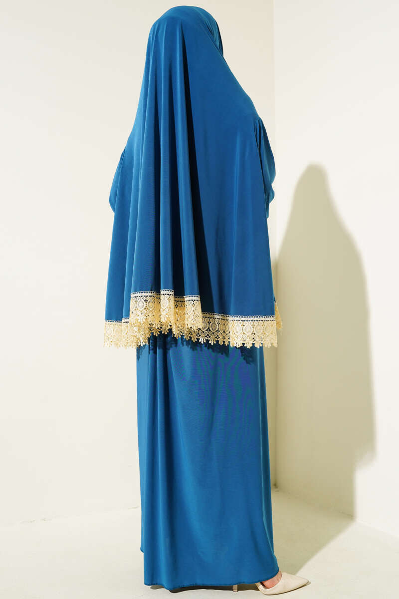 Dantelli Namaz Takımı
