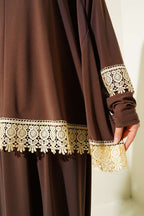 Dantelli Namaz Takımı