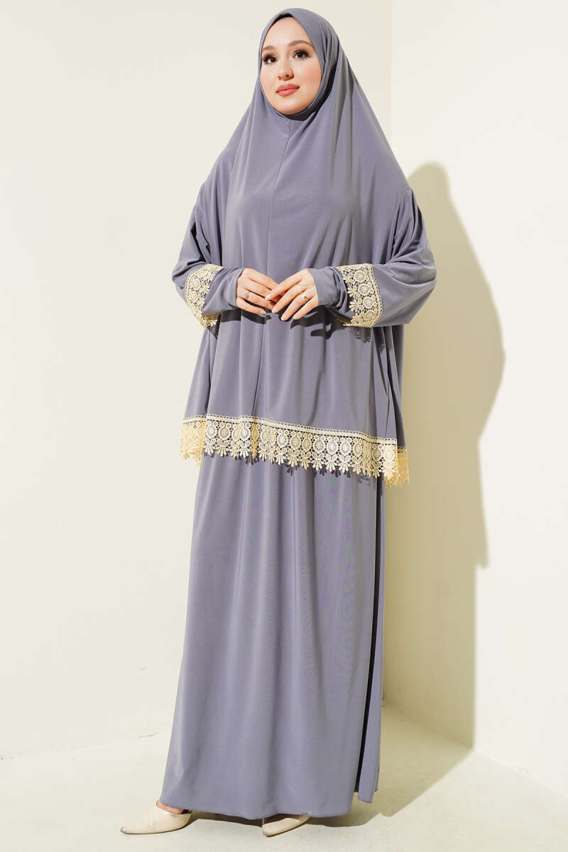 Dantelli Namaz Takımı