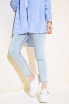 Narrow Leg Jeans Trousers