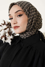 Desenli Flamu Cotton Eşarp Asorti 11
