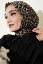 Desenli Flamu Cotton Eşarp Asorti 11
