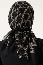 Desenli Flamu Cotton Eşarp Asorti 12