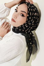 Desenli Flamu Cotton Eşarp Asorti 8